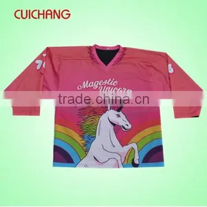 Sublimation Ice Hockey Jerseys & Children Ice Hockey Jerseys Cc-033 thumbnail-1