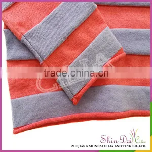 AA Grade Best Price Wholesale Stock Girl Winter Stripe Sweater thumbnail-6