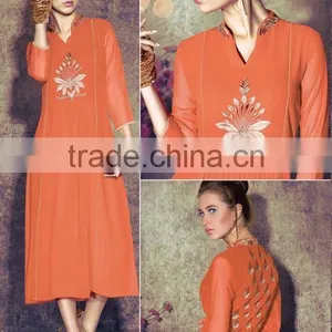 Women Styles Designer Poly Georgette Tops/top Selling Products in thumbnail-1