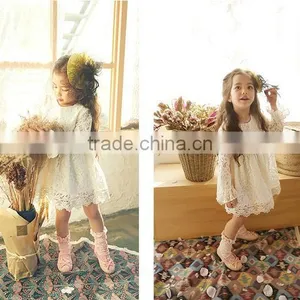 Zm35786a Beautiful Model Kids Clothing Fashion Girls Party Wedding Dresses thumbnail-5