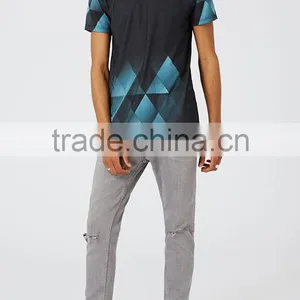 China Manufacturer Wholesale Quickly Dry Fiber Sublimation Loose Sports t Shirts thumbnail-3
