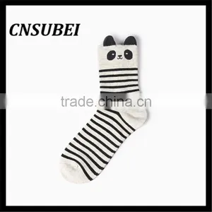 Shaoxing Socks Factory Cute 3D Cozy Cartoon Design Young Girl Teen Tube Cartoon Socks for Wholesale thumbnail-3