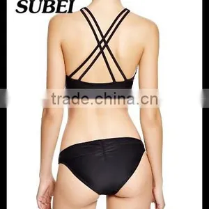 Fashion Sexy Bikini Swimsuit Female Waist Floral Bikini Explosion Models thumbnail-2