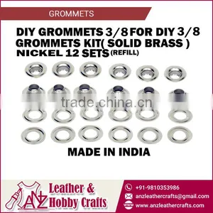 12 Piece Leather Craft Grommets for Wholesle thumbnail-1