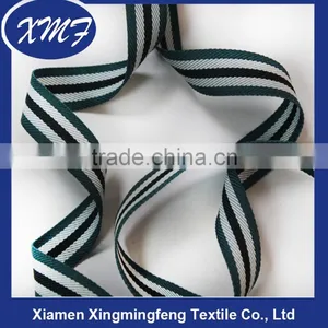 Color Striped Webbing Strap, Wholesae Polyester Webbing for Bag Strap Tape thumbnail-1