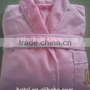 Hotel Color Coral Bathrobe thumbnail-1