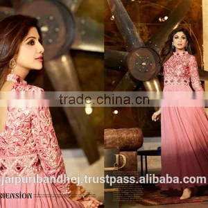Indian Ethnic Salwar Suit Bollywood Fashion Evening Party Dress Suit thumbnail-1