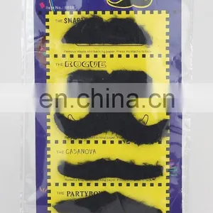 6 Stylish Set Funny Fancy Party Fake Beard thumbnail-1