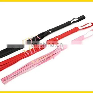 Classic Faux PVC Leather Whip for Party Favor Toy thumbnail-2