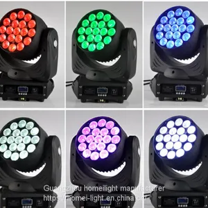 19pcs*12W LED Moving Head With Zoom Stage Light thumbnail-5