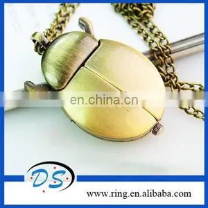 Necklace Long Alloy Chain Antique Jewelry Ladybug Key Chains With Watch thumbnail-1
