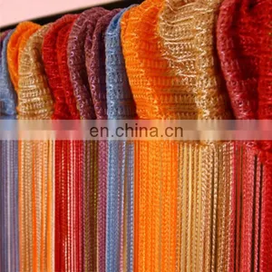 Cheap Multi Color String Curtain With Rod Procket thumbnail-6