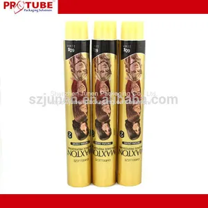 Aluminum Packaging Tube With Different Caps for Hair Dye thumbnail-1