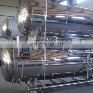 Rotary Retort Autoclave Sterilizer of Food Processor for Types of Canned Tuna thumbnail-4