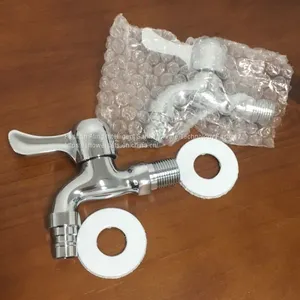 Simple Bathroom Bibcocks SUS 304 Material Garden Taps Polish Finish Wholesale Prices thumbnail-1