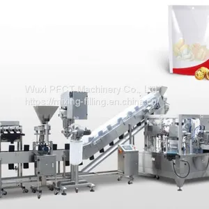 Automatic Premade Pouch Packaging Machine for Liquid and Solid Together thumbnail-1
