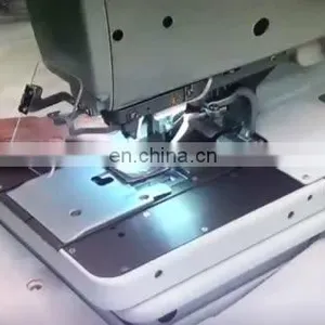 HM 9820-01 Double Shear Computerized Eyelet Button Holing Sewing Machine thumbnail-1