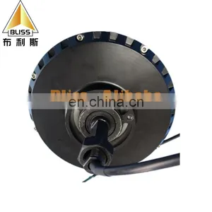 Manufacturers Supply 500-2000W Brushless DC High Power Unilateral Shaft Hub Motor Golf Cart Motor Motor Controller thumbnail-6