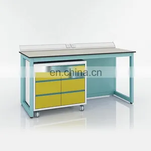 Steel Fabrication Lab Furniture Table Work Bench for Physics&Science&Biology Study thumbnail-5