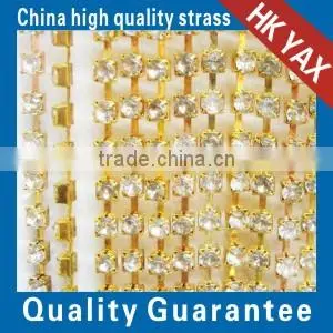0525C High Quality Factory Crystal Stones Chains, Wholesale Crystal Stones Chains, Glass Stones Chains for Dress thumbnail-4