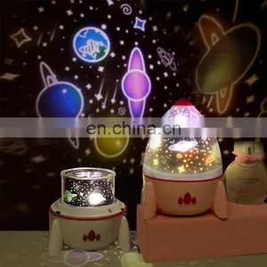Home Decoration Rotating Projector Night Light for Kids thumbnail-1