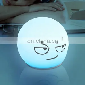 2020 Christmas Gift Silicone Pat Light Lamp Dimmable RGB Lights Lamp for Kids thumbnail-3
