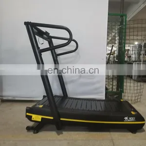 Manual Running Machine Fitness Gym Low Price Treadmill no Maintenance Buy a Curved Treadmill & Air Runner thumbnail-1
