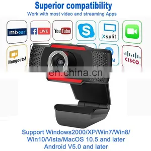 Smart USB 1080P Webcam Camera Digital Web Cam With Mic for Laptop Android TV PC Desktop WebCamera Video Recording thumbnail-5