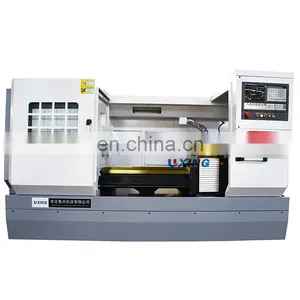CK6150 Precio de Tornos Automatic Flat Bed GSK KND Siemens FANUC Control Cnc Lathe Turning Center Machine Price for Sale China thumbnail-1