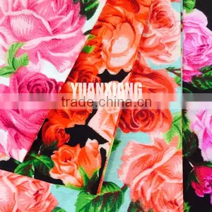 Floral Fabric in Custom Design Print Fabric for Bag InT90/C10 thumbnail-2
