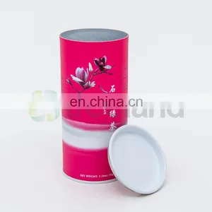Round Incense Stick Tea Packaging Box With Tin Lid thumbnail-3