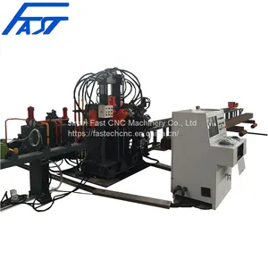 Punching Marking And Shearing CNC Angle Line Machine For Angle Tower , ISO Pass Model JX0707 thumbnail-1