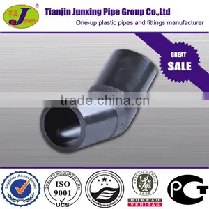 HDPE Butt Fusion Pipe Fitting Flange 45 Degree Elbow thumbnail-1