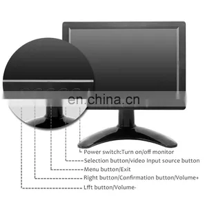7 Inch Lcd Wide Screen 1024*768 Portable Car LCD Monitor Touchscreen Monitor thumbnail-4