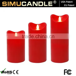 Flameless Moving Wick Candle Wax , With USA and EU Patent thumbnail-6
