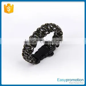 New Arrival Plastic Buckle Survival Cord Bracelets Wholesale thumbnail-4