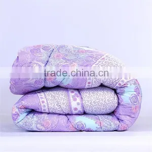 Hot Design Home Use Soft Luxury Quilt Down Comforter Bright Color Comforter Sets thumbnail-2
