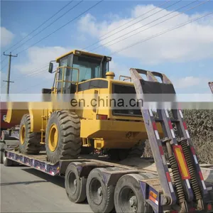 Japan Caterpillar 966H Wheel Loader Loading, CAT 966H Front End Loader Send to the Port thumbnail-2