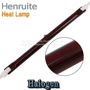 220v 1000w Ruby Reflector Infrared Lamp ir Heater Halogen Emitter thumbnail-5