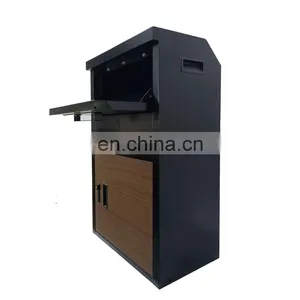 Curbside Locking Security Outdoor Waterproof Wall-mounted Mailbox thumbnail-4