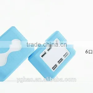 Travel Charger Multi Hub,dual Usb Charger 5v 2.5a,eu Standard Travel Charger thumbnail-6
