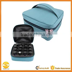 Custom 16 Bottle Essential Oil Carrying Case,soft Blue Essential Oil Bag to Hold 5ml,10ml and 15ml,essential Oil Travel Case thumbnail-1