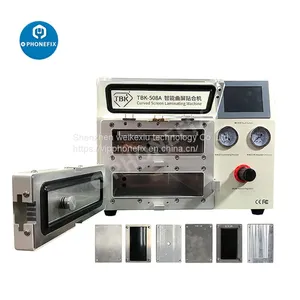 TBK-508A 14 Inch Curved LCD Screen Vacuum Laminating Debubble Machine thumbnail-1