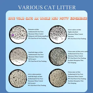 Pet Product: Hot Sell Bentonite Cat Litter With Strong Odor Control thumbnail-3