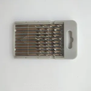 A Box of 10 HSS Straight Shank Twist Drill M35 Diameter 3.7mm Containing Cobalt for Stainless Steel and Aluminum Alloy Drilling thumbnail-4