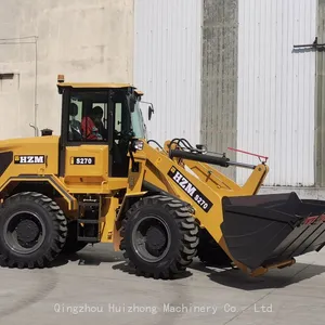 Hzm927 2.7ton Compact Loader Wheel Loader S270 Hot Sale thumbnail-1