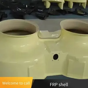 Hengshi Customized Fiberglass Drone Hoods, Agricultural Machinery and Vehicle Accessories, Fiberglass Cover Plates, Customized Special-shaped Parts thumbnail-5