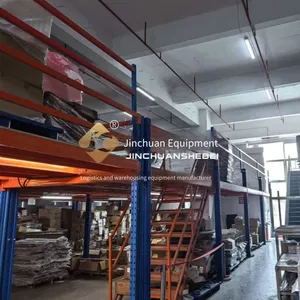 Jinchuan Non-standard Steel Mezzanine Shelving, Expand Vertical Space, Flexibly Solve Multi-layer Warehousing Problems, Original Manufacturer thumbnail-1