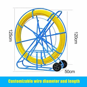 Custom - Made Fiber Optic and Electrical Cable Pulling Tools: Conduits, Threaders and Snakes for Easy Installation thumbnail-1
