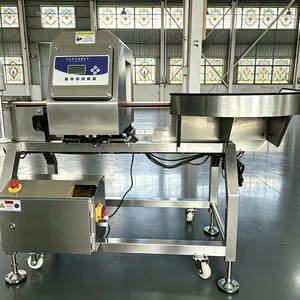 SG-M150 Industrial Metal Detector for Food Processing - FDA Compliant PU Belt thumbnail-1
